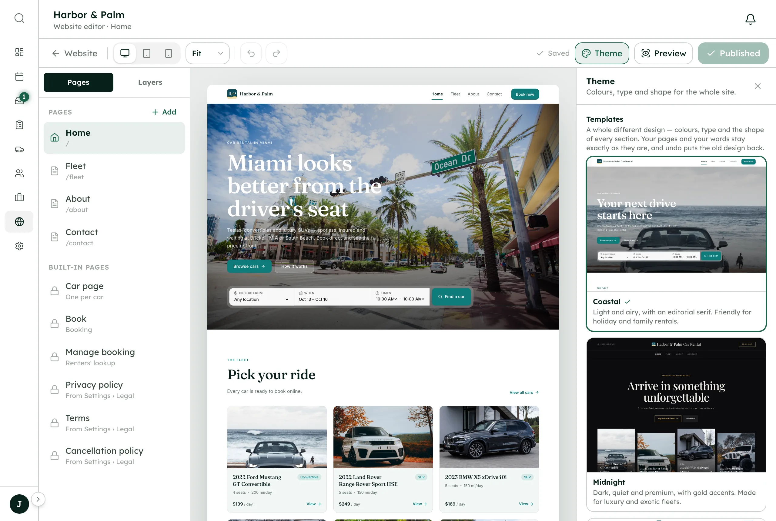 A new design in one click